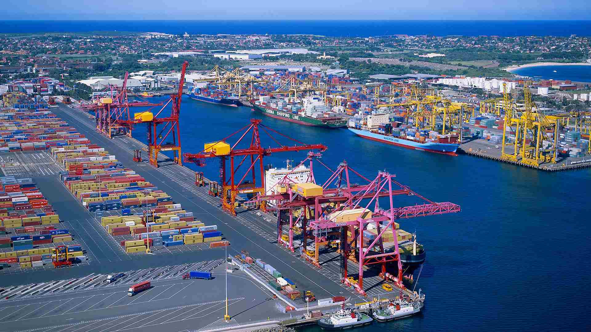 8 крупнейших портов китая