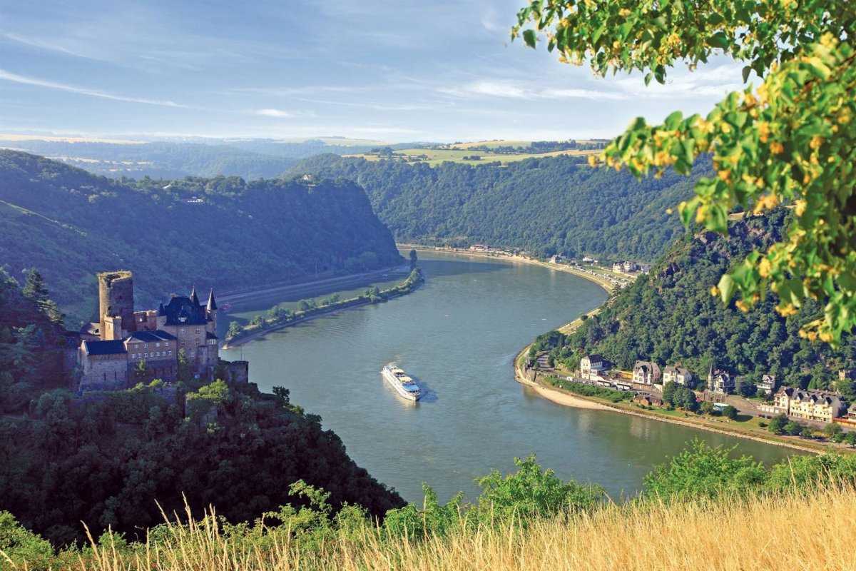 Реки зарубежной европы – крупные и самые длинные судоходные реки на карте
