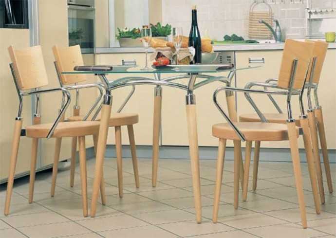 Как выбрать самые удобные стулья для кухни (50 фото)